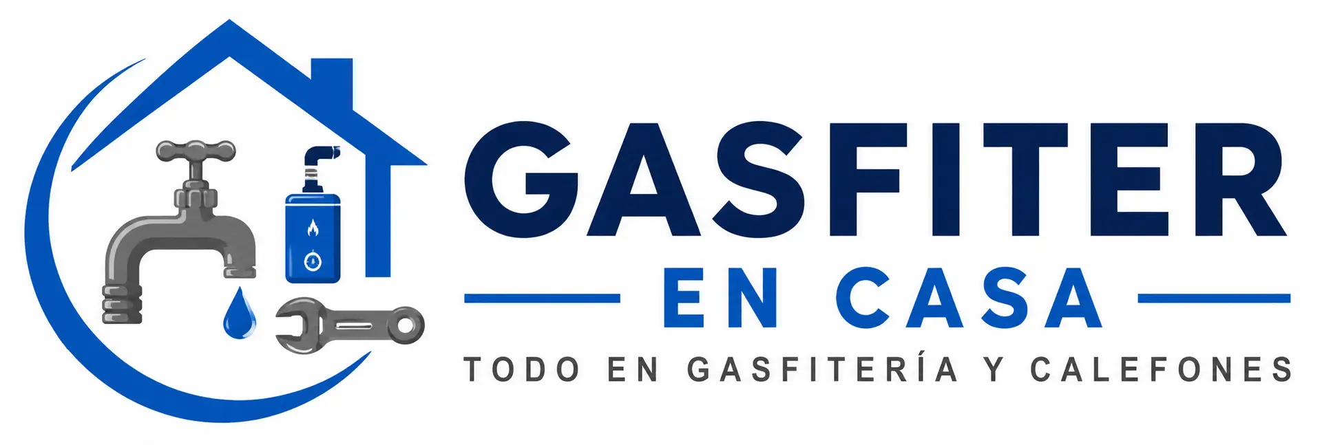 logo gasfiter en casa